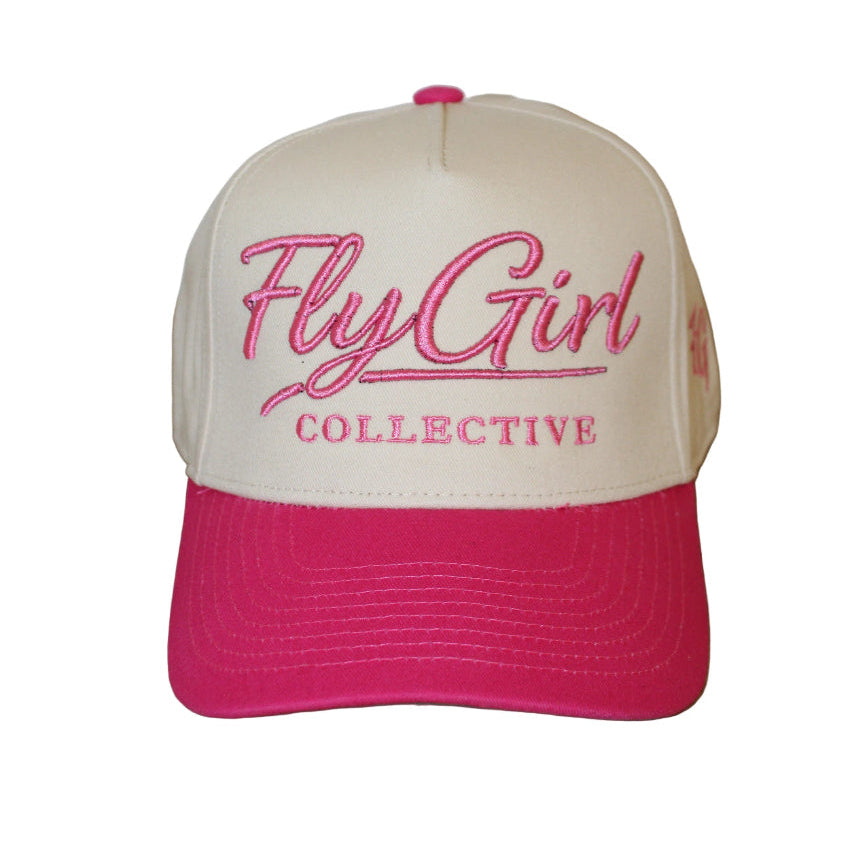 Fly Girl Collective Two-Tone Snapback - Pink